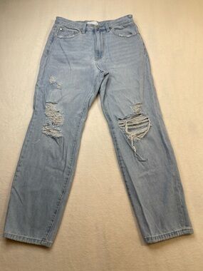 PETRA 153 JR SIZE 5/26 Light Blue Distressed Women’s Jeans